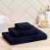 Tenle Love Life "Comfort" 30x50 cm, dark blue, 100% HL, 500 g/m2