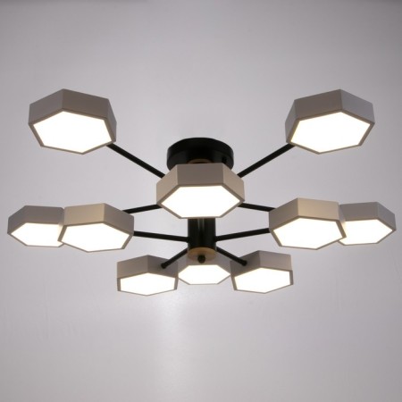 Chandelier 1318/10wt LED 240W 3000-6000K white 87x90x25 cm Bayerlux-1