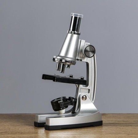 Microscope with a projector, a multiplicity of an increase in 50-1200x, with backlight,-2