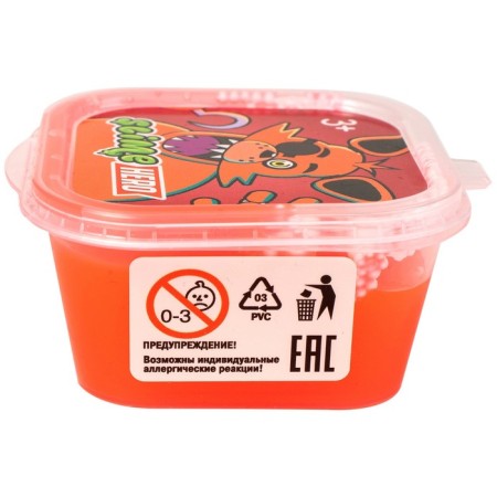 Slime "Slime Hero. Robots. Fox ", red, 60 g-4