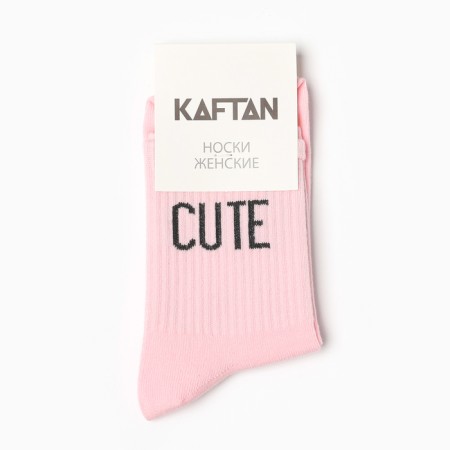 CAFTAN "CUTE" socks p. 36-40 (23-25 ​​cm), pink-2