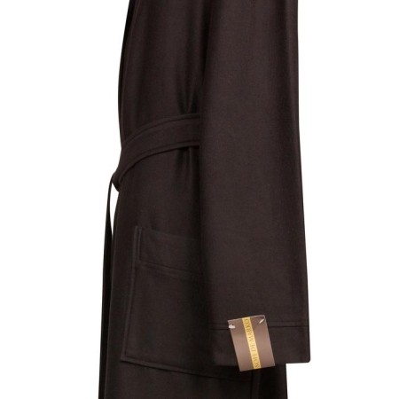 Men's robe with a hood "Marvin", size s, color black-2