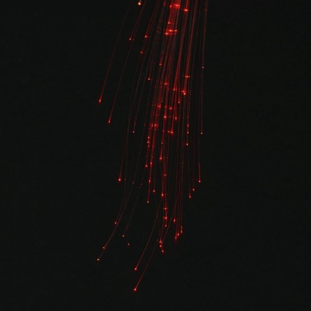 Hair strand on a hairpin, luminous, 3.5 x 33 cm-7