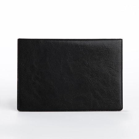 Cover for passport, black color-2