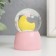 Souvenir Polystone Water Ball Light "Bunny for the month" MIX 4x4x6.7 cm