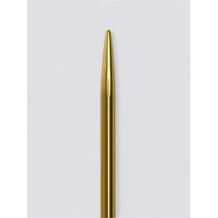 Knitting knitting needles 15cm D4mm (5pcs) PVC package aluminum gold a-2