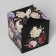Gift folding box, packaging, "Present", 12 x 12 x 12 cm