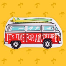 Beach towel Adventure, 80 × 150 cm, 100 % p/e