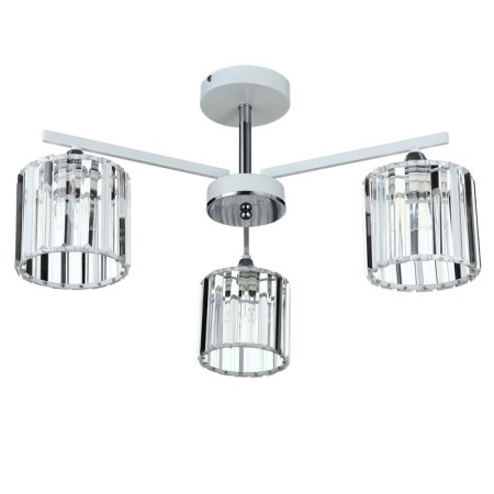 Svetogor chandelier 6681 3he27 white/chrome
