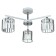 Svetogor chandelier 6681 3he27 white/chrome