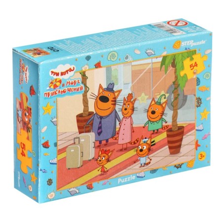 Puzzle "Three Cats", 54 elements-21