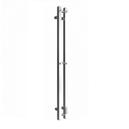 Electric towel "Dvin" X-2 Plaza Neo, 1200x80 mm, dimmer, golden matte