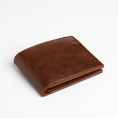 Pearl husband (538), 12*2*10 cm, 2 depth, d/maps, d/coins, without fasteners, brown-3