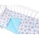 Bed linen baby, size 75x125 cm, 112x147 cm, 40x60 cm, hedgehog print, calico