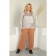 Female trousers, size 46, brown color