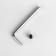 Whistle in a silencer, size l, under the diameter of the pipe 44-55 mm, chrome