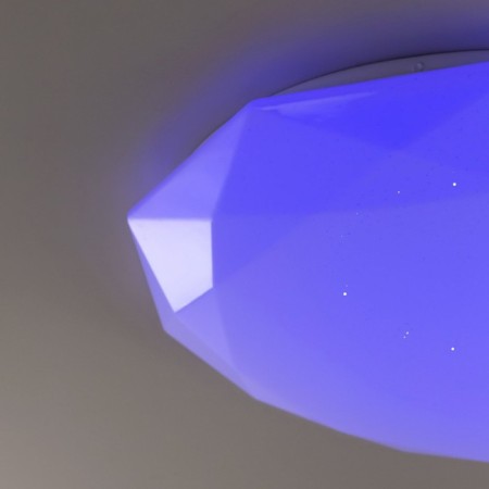 Lamp Citilux "Astron" CL733480G, 37.5x37.5x8 cm, 1x48W, LED, Color White-39