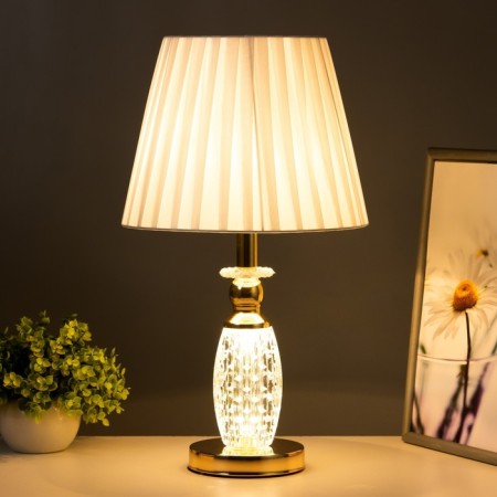 Board lamp "Mona" E27 40W gold 25x25x44 cm Risalux-1