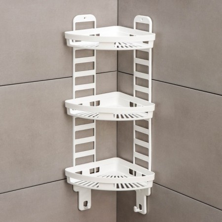 Corner regiment "Transformer", 25 × 18 × 58 cm, white color-7