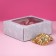 The box is self-assembly, the lid is, with the window, the "lightness" 14.5 x 14.5 x 6 cm