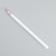 Ceramic Pusher, 13 cm, white/pink color