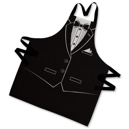 Kitchen set 3 pr. "Gentleman", apron 60x70 cm, tack 20x20 cm, towel 35x60 cm-1