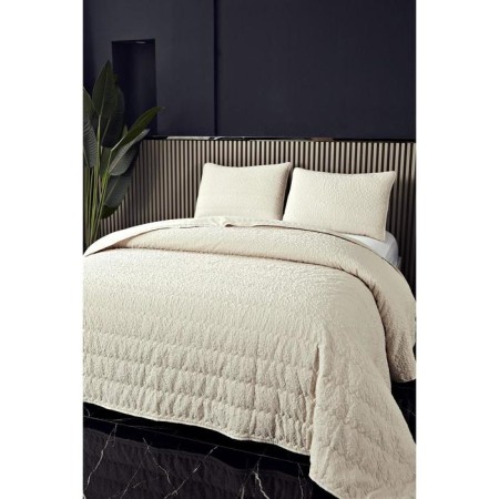 A set with a bedspread "Nadine", size 230x250 cm, 50x70 cm - 2 pcs, color milk-1