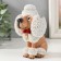 Souvenir Polystone stand for glasses "Poodle" 9x8x13 cm