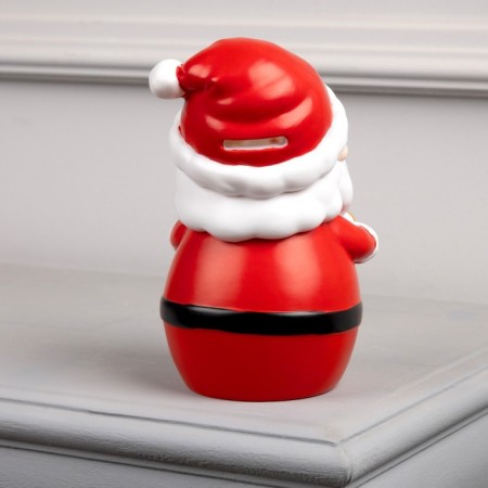 LED figure "Santa Claus" 8 × 19 × 8 cm, plastic, batteries Lr44x3, glow warm white-3