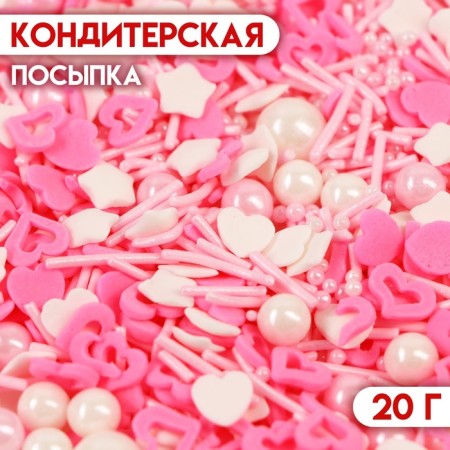 Confectionery Sprinking "Tenderness", mix No. 1, 20 g