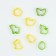 Forms for baking cookies "Merry Farm", 8 pcs, plastic