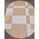 Oval carpet Merinos Vegas, size 120x170 cm, color Beige