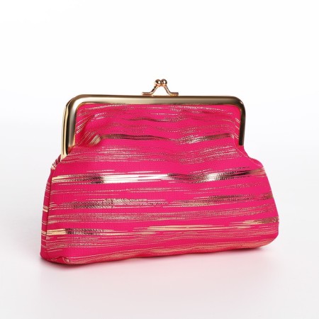 Cosmetic bag, raspberry color