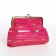 Cosmetic bag, raspberry color