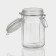 Glass Bank for bulk products with a Cornered Bug Castle, 250 ml, 8.5 × 6 × 11.5 cm