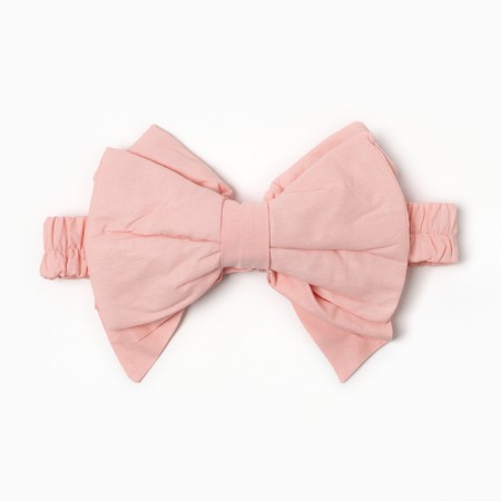 Set for a newborn (blanket, bow), pink color, height 56-62-2