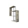 Wounding wall loft DQ Damels, 700*186*892, m/k concrete, graffiti chipboard