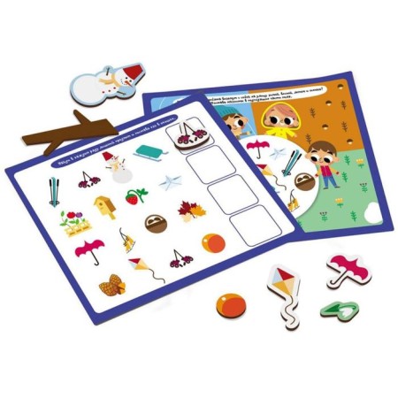 Game on the magnetic field "Seasons"-2