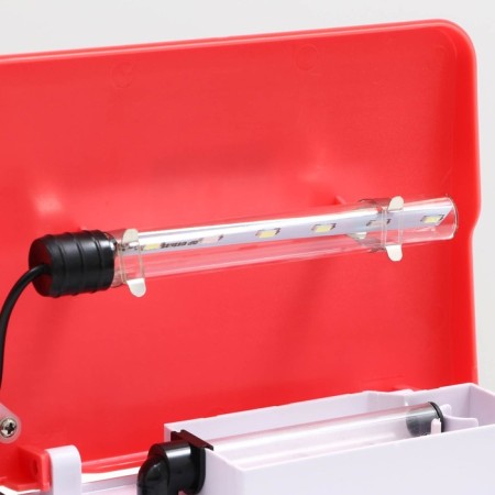 The Seastar HX-180F Aquarium includes: LED lamp, filter, 3.5 l, red-5