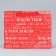 Gift Laminated Horizontal Package, Packaging, "I love", MS 23 x 18 x 10 cm