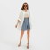 Women's shirt Minaku: Casual Collection Milk color, river 48
