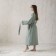 Shifu robe, size m, green color