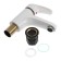 Zein Z3655 sink mixer, single-leaf, pouring height 9 cm, ABS plastic, white