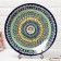 Lryagan Round Rishtan Ceramics, 41cm Mix