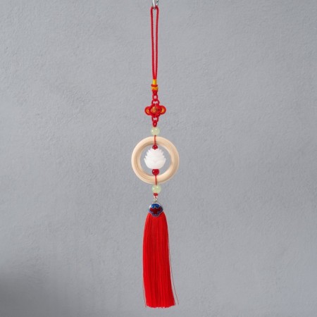 Suspension Plastic "Lotus" red 2.5x5.5x35 cm
