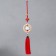 Suspension Plastic "Lotus" red 2.5x5.5x35 cm