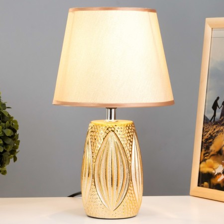 Sheldon table lamp E14 40W gold 20x20x33 cm Risalux-1