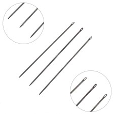 Manual needles Black Sharps, No. 9, Black, 20 pcs