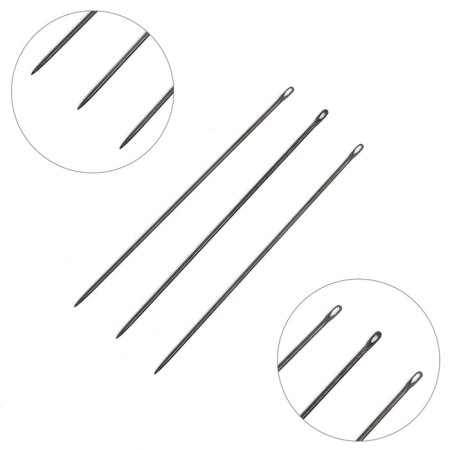 Manual needles Black Sharps, No. 9, Black, 20 pcs