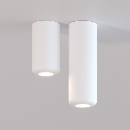 Lamp ceiling Elektrostandard, Onde LED 10 W, 70x70x200 mm, IP20, white color-1